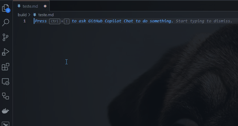 Exemplo de uso de snippets no VSCode